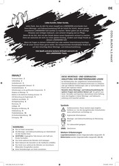 Landmann COOL BLACK 4.1 maxX Assembly And Operating Instructions Manual