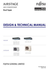 Fujitsu AIRSTAGE AOEG18KBTB Design & Technical Manual
