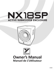 Yorkville NX18SP Owner's Manual