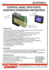 ELECTRONIC ASSEMBLY EA KIT160-6LED Manual