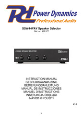 Power Dynamics 952.577 Instruction Manual