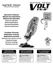 Water Tech VOLT FX-8Li Operator's Manual