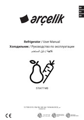 Arcelik 570477 MB User Manual