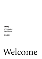 BenQ E902HDP User Manual