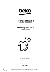 Beko B3WFU5723W User Manual