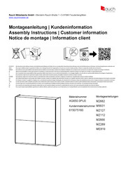 Rauch M2882 Assembly Instructions Manual