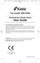 Kidde 29DSIP User Manual