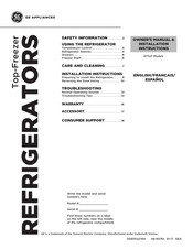 GE GTS21FMKBES Owner's Manual & Installation Instructions