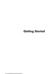 HP HP6316uk Getting Started