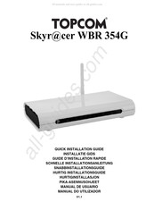 Topcom Skyracer WBR 354G Quick Installation Manual