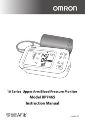 Omron BP7465 Instruction Manual