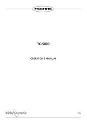 Bibby Sterilin Techne TC-5000 Operator's Manual