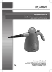 BOMANN DR 905 CB Instruction Manual