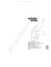 Black & Decker CD500 Manual