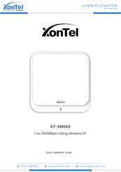 XONTEL XT-5400AX Quick Installation Manual