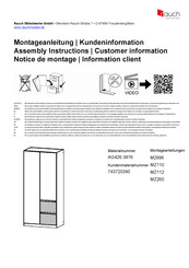 Rauch M2996 Assembly Instructions Manual