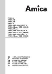 Amica FK268.3 S AA Operating Manual