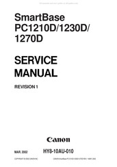 Canon SmartBase PC1210D Service Manual
