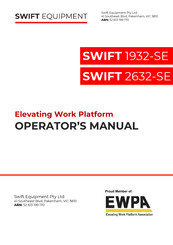 Swift 1932-SE Operator's Manual