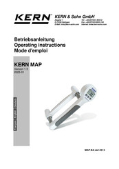 KERN MAP 80K1 Operating Instructions Manual