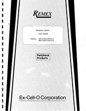 Ex-Cell-O Remex RRS7155BA1/660/G-A Technical Manual