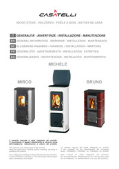CASTELLI MICRO General Information - Warnings - Installation - Maintenance