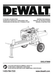DeWalt DXGLXT0900 Instruction Manual
