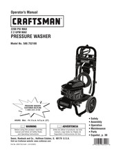 Craftsman 580.752180 Operator's Manual
