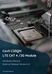 Cavli Wireless C20QM Hardware Manual