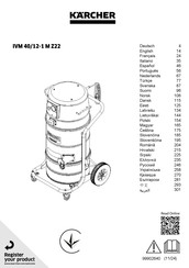 Kärcher IVM 40/12-1 M Z22 Manual