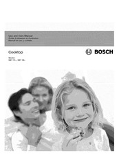 Bosch NET96 Series Use And Care Manual