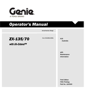 Terex Genie SX125D-101 Operator's Manual