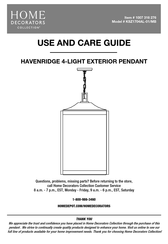 Home Decorators Collection 1007 316 276 Use And Care Manual
