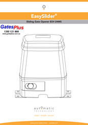 Automatic Technology EasySlider ESV-24MS Installation Instructions Manual