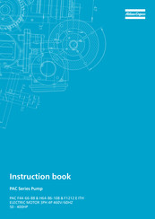 Atlas Copco PAC F1212 E ITH Instruction Book