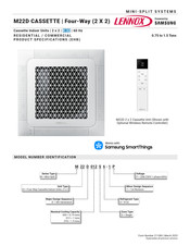 Samsung LENNOX M22D018S6-1P Manual