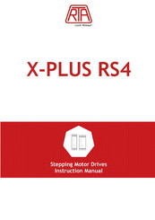 RTA X-PLUS RS4 Instruction Manual