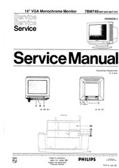 Philips 7BM749/06T Service Manual
