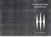 H.H. Scott 340B Operating Manual