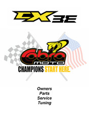 Cobra Moto CX50 FWE Owners, Parts, Service, Tuning