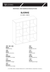 HJH BJORKE 928012 Assembly Instructions Manual