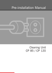Glunz & Jensen CP 120 Preinstallation Manual
