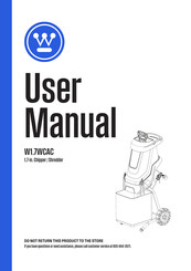 Westinghouse W1.7WCAC User Manual