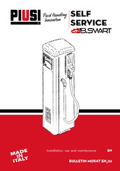 Piusi SELF SERVICE B.SMART Installation - Use - Maintenance