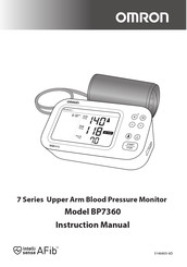 Omron BP7360 Instruction Manual