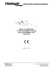 Tronair 02-7926C0100 Operation & Service Manual