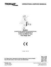 Tronair 02A7827C0110 Operation & Service Manual