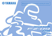Yamaha FZ09G Owner's Manual