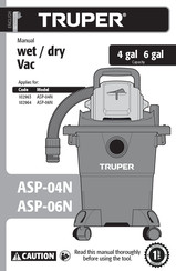 Truper ASP-06N Manual