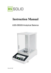 U.S. Solid USS-DBS89 Instruction Manual
